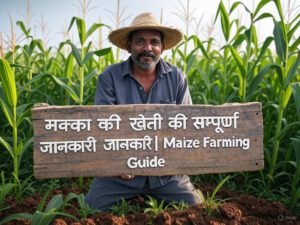 मक्का की फसल:- सम्पूर्ण गाइड (बुवाई से कटाई तक) Maize Farming: Complete Guide (Sowing to Harvesting)
