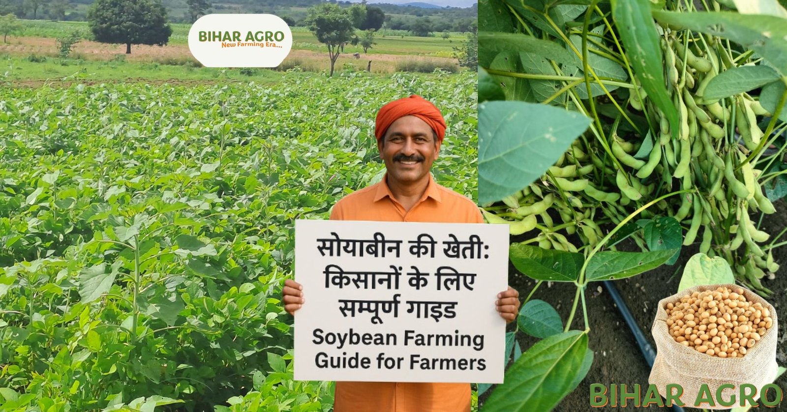सोयाबीन की खेती (Soybean ki kheti / Soybean farming), सोयाबीन की किस्में (Soybean ki kisme / Soybean varieties), सोयाबीन का बीज (Soybean ka beej / Soybean seeds), सोयाबीन की बुवाई (Soybean ki buvai / Soybean sowing), सोयाबीन में रोग (Soybean mein rog / Soybean diseases), सोयाबीन की पैदावार (Soybean ki paidawar / Soybean yield), सोयाबीन का भाव (Soybean ka bhav / Soybean price), जैविक सोयाबीन खेती (Jaivik soybean kheti / Organic soybean farming),