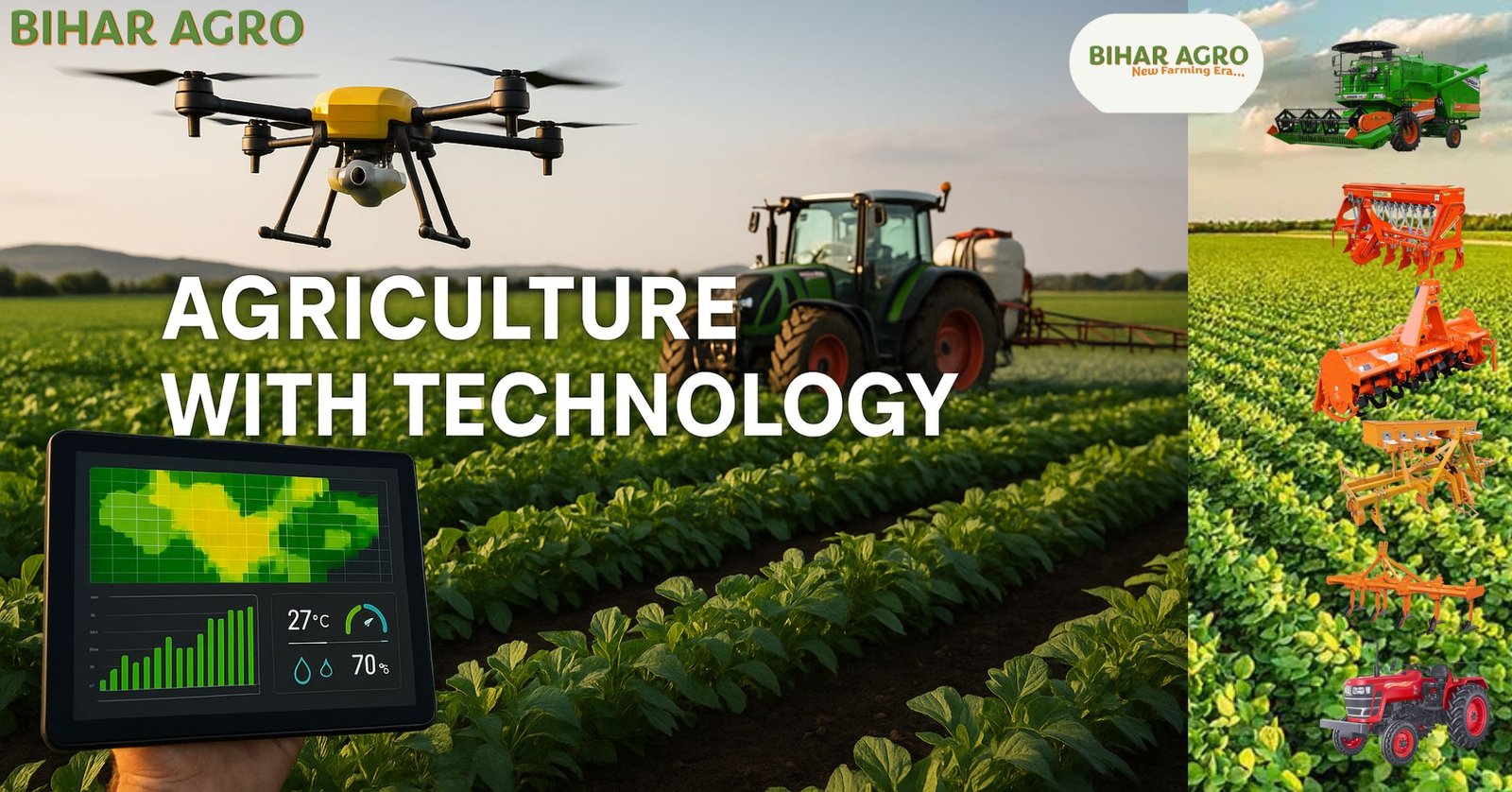 Agriculture with technology