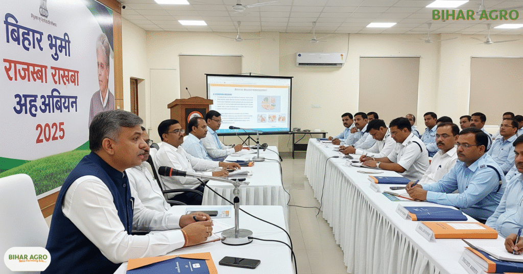 Bihar Bhum, Bihar Bhumi Rajswa Maha Abhiyan, भूमि अभिलेख त्रुटि सुधार, बिहार राजस्व अभियान 2025, जमाबंदी ऑनलाइन अपडेट, नामांतरण और डिजिटलीकरण, भूमि दस्तावेज सुधार बिहार, अंचल स्तर भूमि शिविर, Bhumi Sudhar Camp Bihar, राजस्व शिविर बिहार 2025