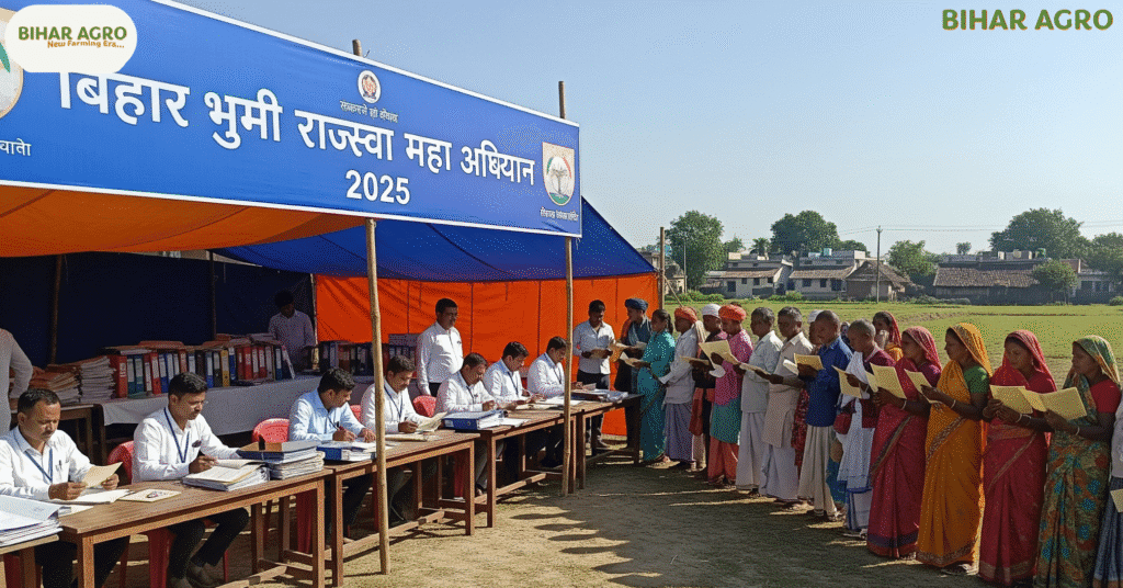 Bihar Bhum, Bihar Bhumi Rajswa Maha Abhiyan, भूमि अभिलेख त्रुटि सुधार, बिहार राजस्व अभियान 2025, जमाबंदी ऑनलाइन अपडेट, नामांतरण और डिजिटलीकरण, भूमि दस्तावेज सुधार बिहार, अंचल स्तर भूमि शिविर, Bhumi Sudhar Camp Bihar, राजस्व शिविर बिहार 2025