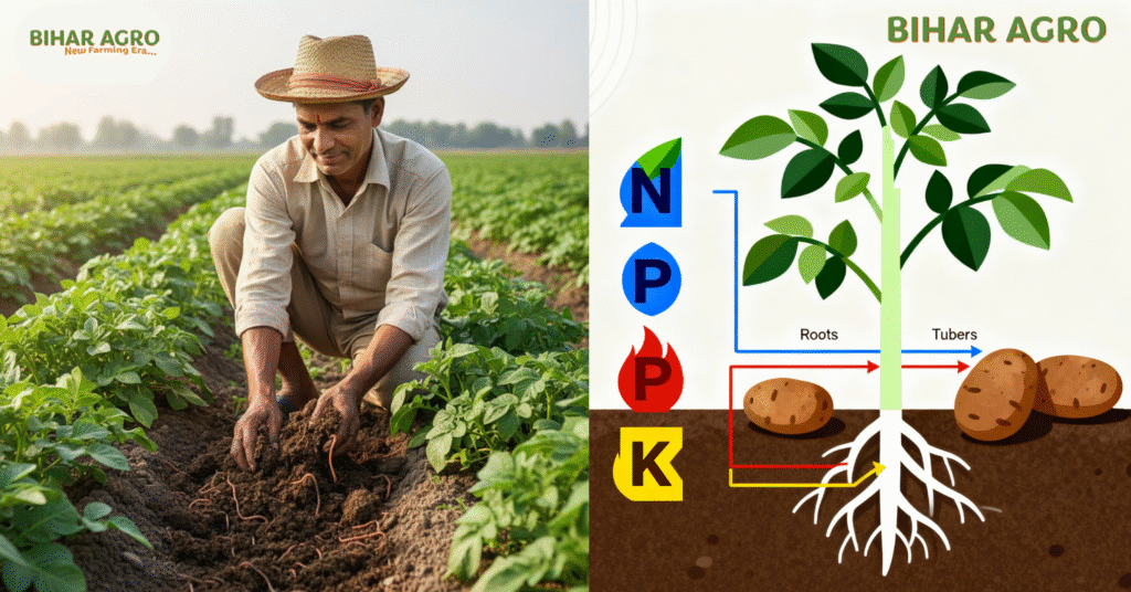 Best Fertilizer for Potato Farming, best potato fertilizer, आलू के लिए सबसे अच्छा खाद, potato fertilizer for high yield, NPK ratio for potato, potato fertilizer schedule, organic potato fertilizer, chemical fertilizer for potato, fertilizer management in potato, high yield potato fertilizer,