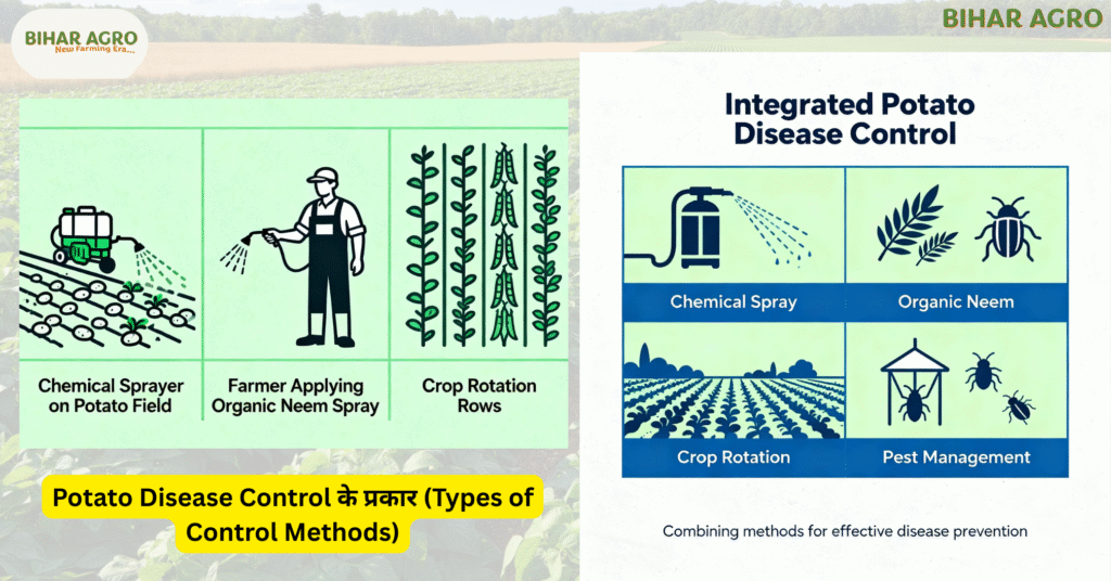 Potato Disease Control, आलू रोग नियंत्रण,
