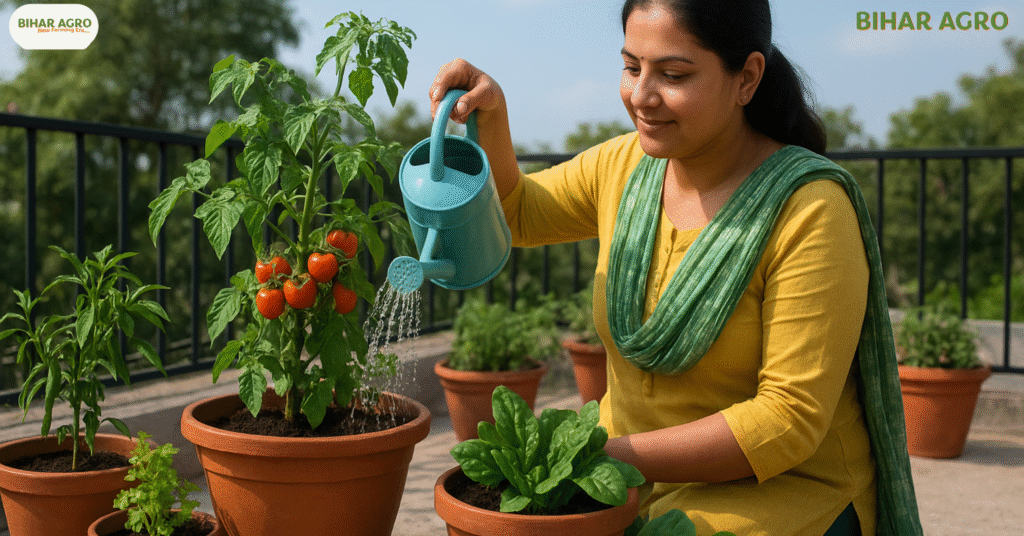 gamlo me kheti, gamle me kheti, गमलों में खेती कैसे करें
