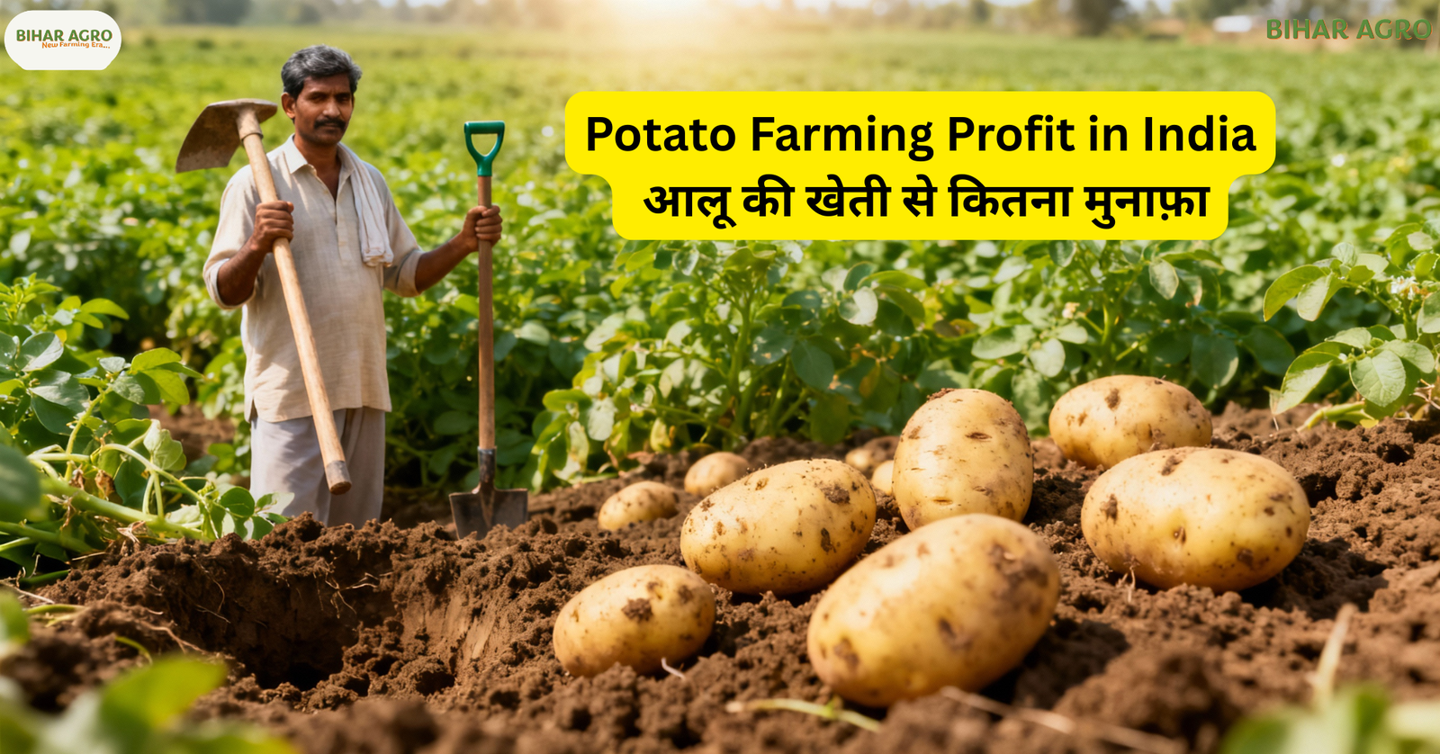 Potato Farming Profit in India 2025