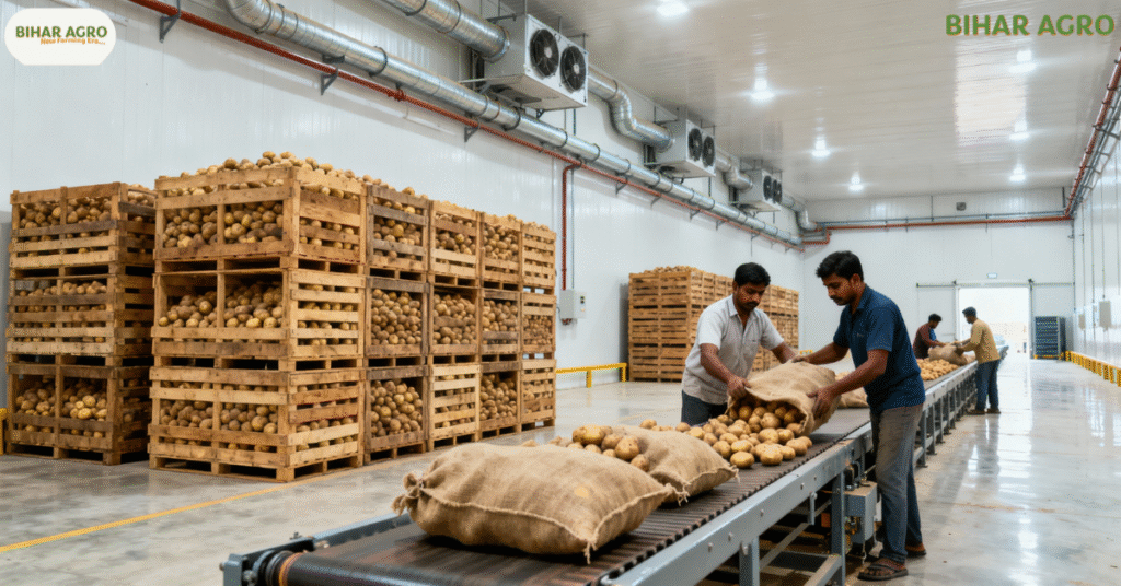 आलू कोल्ड स्टोरेज प्रॉफिट (Potato Cold Storage Profit)