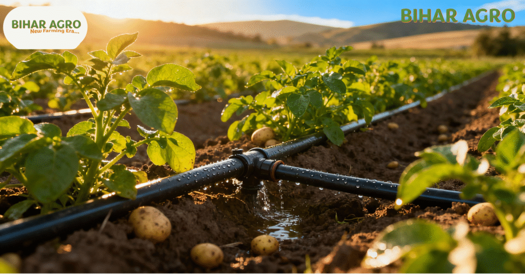 organic potato farming, जैविक आलू की खेती, organic potato, जैविक आलू, प्राकृतिक खेती, natural farming, जैविक खाद, organic manure, प्राकृतिक कीट नियंत्रण, bio-pesticides, आलू की जैविक खेती, organic farming techniques, आलू की खेती के तरीके, जैविक बीज, potato varieties, फसल चक्र, crop rotation,