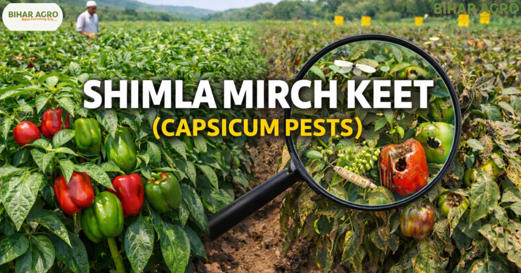 शिमला मिर्च कीट, Capsicum Pests, Shimla Mirch ke Keet, Capsicum Insects,