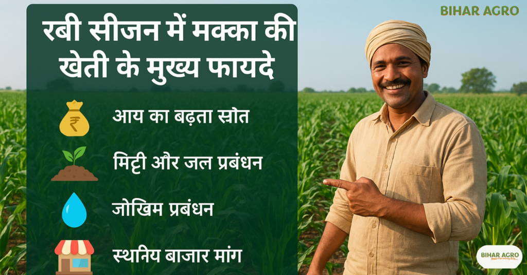 Why is maize cultivation beneficial in Rabi season, रबी सीजन में मक्का की खेती क्यों फायदेमंद है,