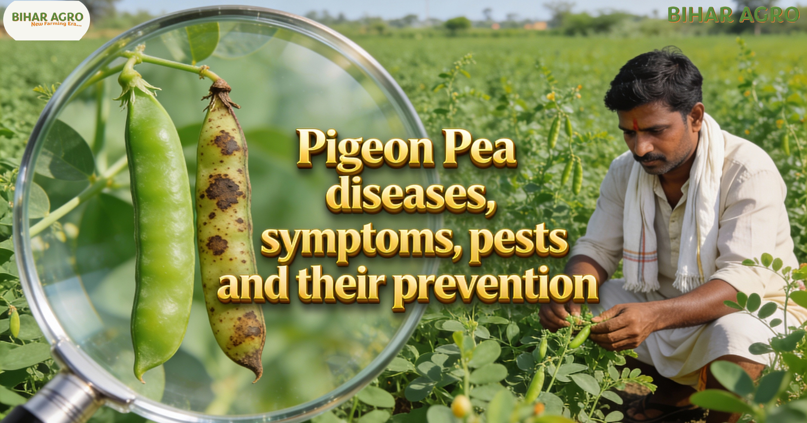 अरहर के रोग, Pigeon Pea diseases, अरहर की खेती, तूर दाल के रोग, फली छेदक कीट नियंत्रण, उकठा रोग, अरहर के रोग (Pigeon Pea diseases) लक्षण कीट और उनकी रोकथाम, जैविक खेती, Arhar crop protection, Wilt disease in Pigeon Pea, Sterility Mosaic Virus, Organic farming of Tur, Pigeon pea pest management,
