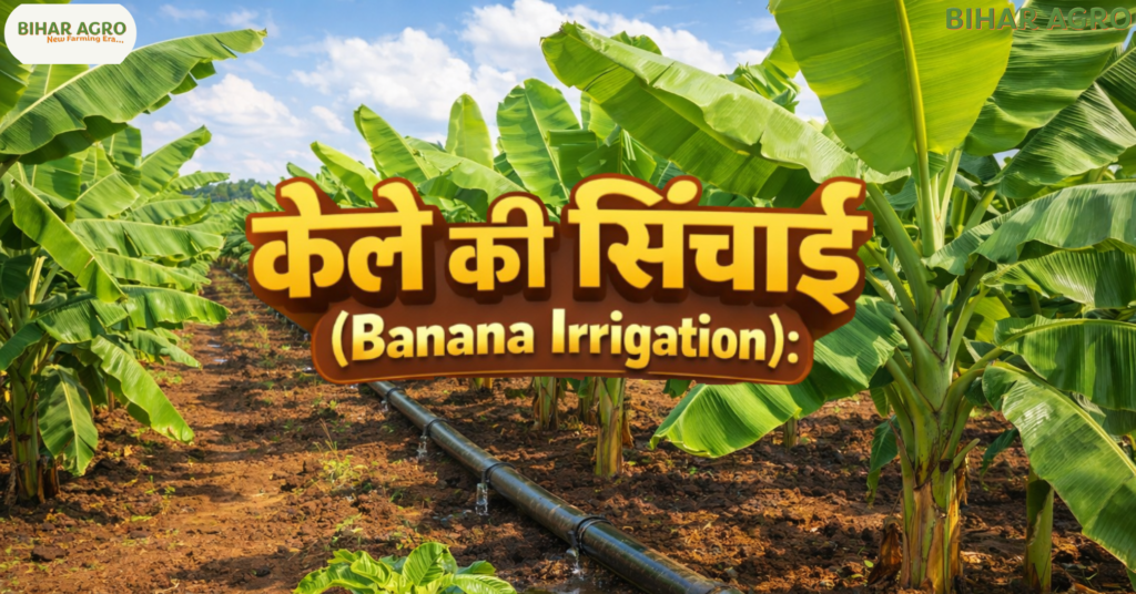 केले की सिंचाई, Banana Irrigation, banana farming irrigation, केले की खेती पानी,