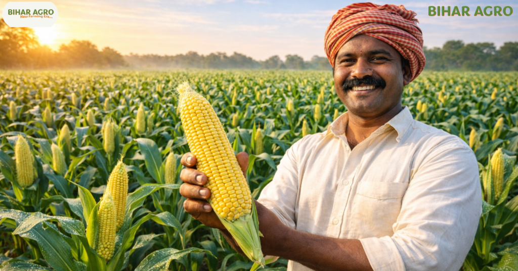 मक्का की सिंचाई, Maize Irrigation, मक्का की खेती, आधुनिक सिंचाई, टपक सिंचाई, खेती बाड़ी टिप्स, मक्का में पानी देने का समय,