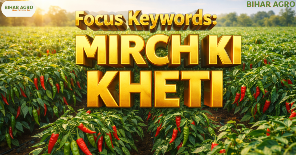 मिर्च की खेती, Chilli Farming, मिर्च खेती, chilli cultivation india, हरी मिर्च की खेती, मिर्च की उन्नत किस्में, chilli farming in India, mirch ki kheti kaise kare, chilli production states, organic chilli farming, biharagro, chilli diseases, agriculture tips hindi, किसान और खेती, नकदी फसल, vegetable farming,