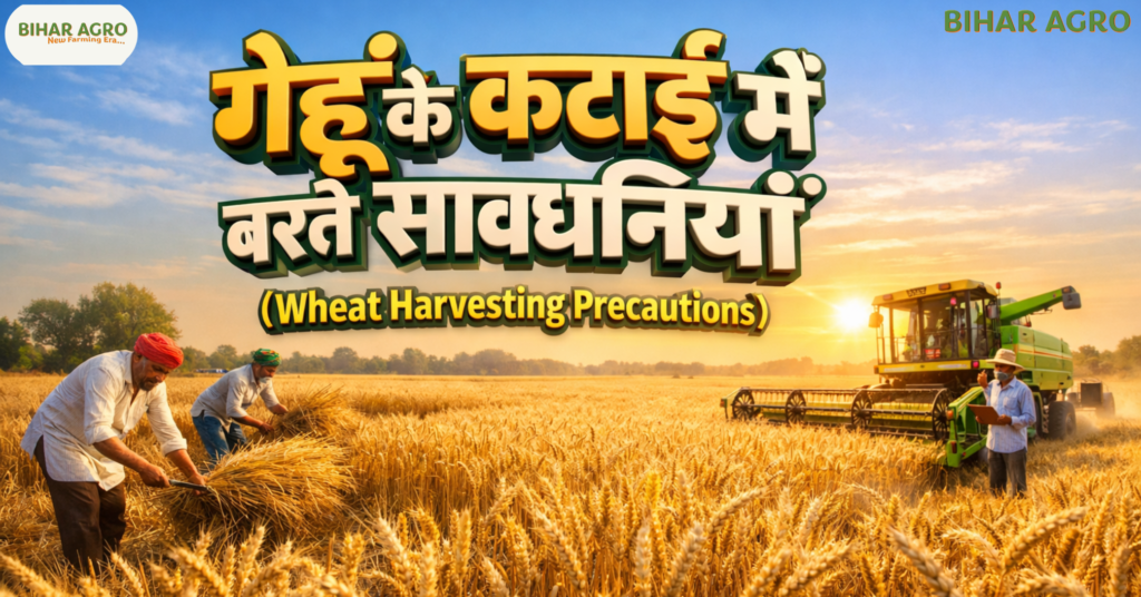  गेहूं के कटाई में बरते सावधानियाँ, Wheat Harvesting Precautions, गेहूं कटाई सलाह,