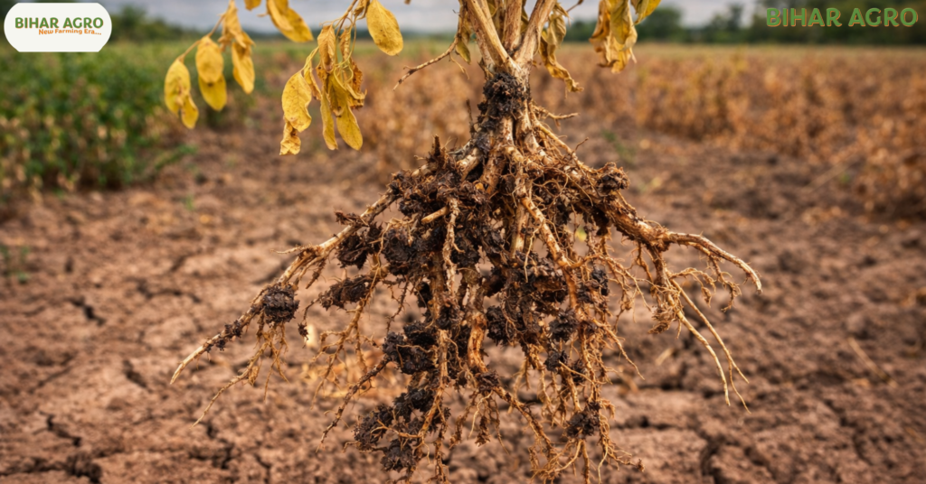 चना के उकठा रोग, Wilt disease Prevent, चना के उकठा रोग से कैसे करे रोकथाम, chickpea wilt control, fusarium wilt,