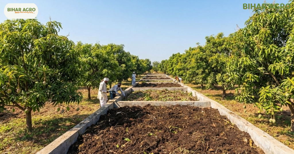 आम की जैविक खेती, Organic Mango Farming, organic farming in Hindi, आम की खेती कैसे करें, जैविक कीटनाशक, mango cultivation guide, kisan farming tips, वर्मीकम्पोस्ट, high profit farming,