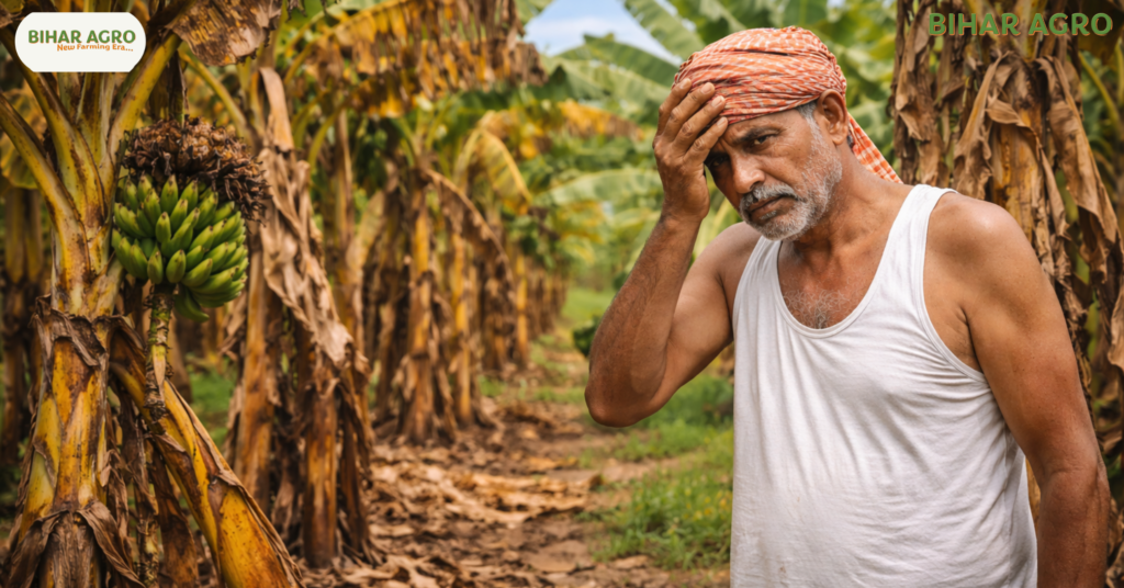 केले के रोग, Banana Diseases, केला खेती रोग, banana farming diseases, panama disease banana,