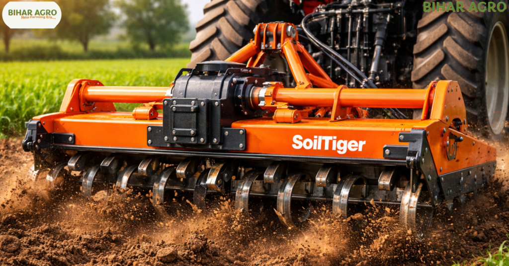 रोटोकल्टीवेटर क्या है, what is Rotocultivator, रोटोकल्टीवेटर कैसे काम करता है, How Rotocultivator Works, SoilTiger, रोटावेटर सब्सिडी, कृषि यंत्र, आधुनिक खेती, Bihar Agro,