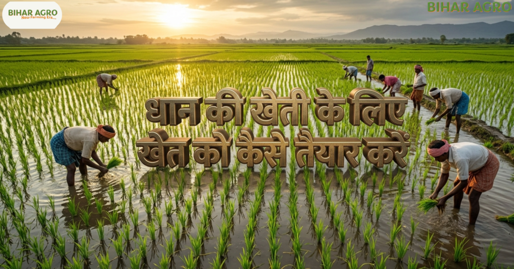 धान की खेती के लिए खेत को कैसे तैयार करें (Prepare Field for Paddy ...