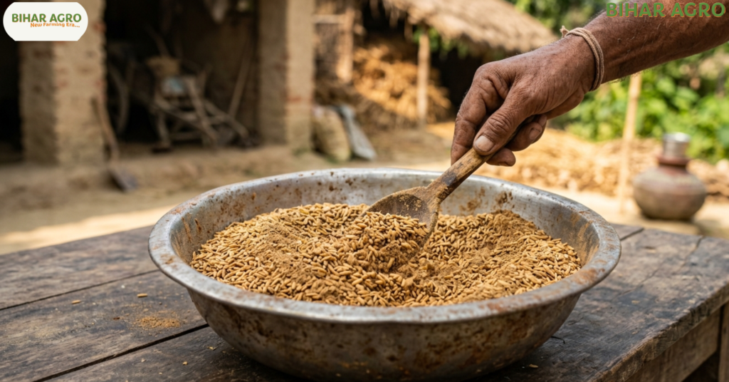 धान की पारंपरिक रोपाई, नर्सरी तैयार करके, Traditional Rice Transplanting with Nursery,धान रोपाई तरीका, rice transplanting method, paddy nursery method, धान की खेती, rice farming India, धान की खेती, नर्सरी तैयार करना, पारंपरिक रोपाई, Rice Transplantation, Paddy Nursery Management, Bihar Agro,