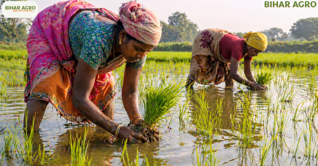 धान के रोपाई के समय कीट, Pests During Paddy Transplantation, धान की खेती 2026, paddy pests control, agriculture bihar, bihar agro, धान में लगने वाले रोग, DSR farming tips, paddy pests control, rice pest management, stem borer control, leaf folder treatment,