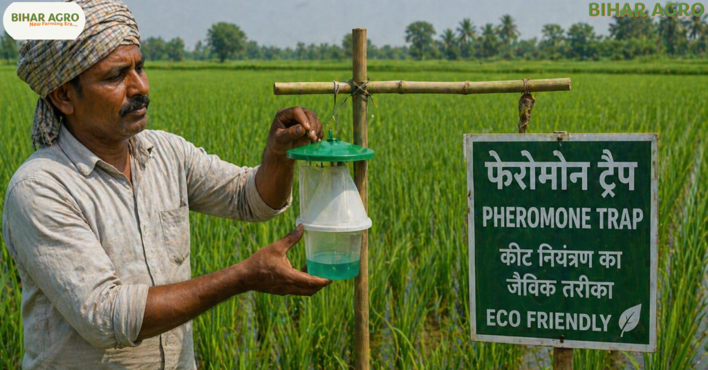 धान में तना छेदक, Stem Borer, धान के रोग, जैविक उपचार, रासायनिक उपचार, paddy pest control, तना छेदक की रोकथाम, Bihar Agro, agriculture tips, yellow stem borer, Stem Borer control in rice, rice pest control, धान कीट नियंत्रण, stem borer treatment,