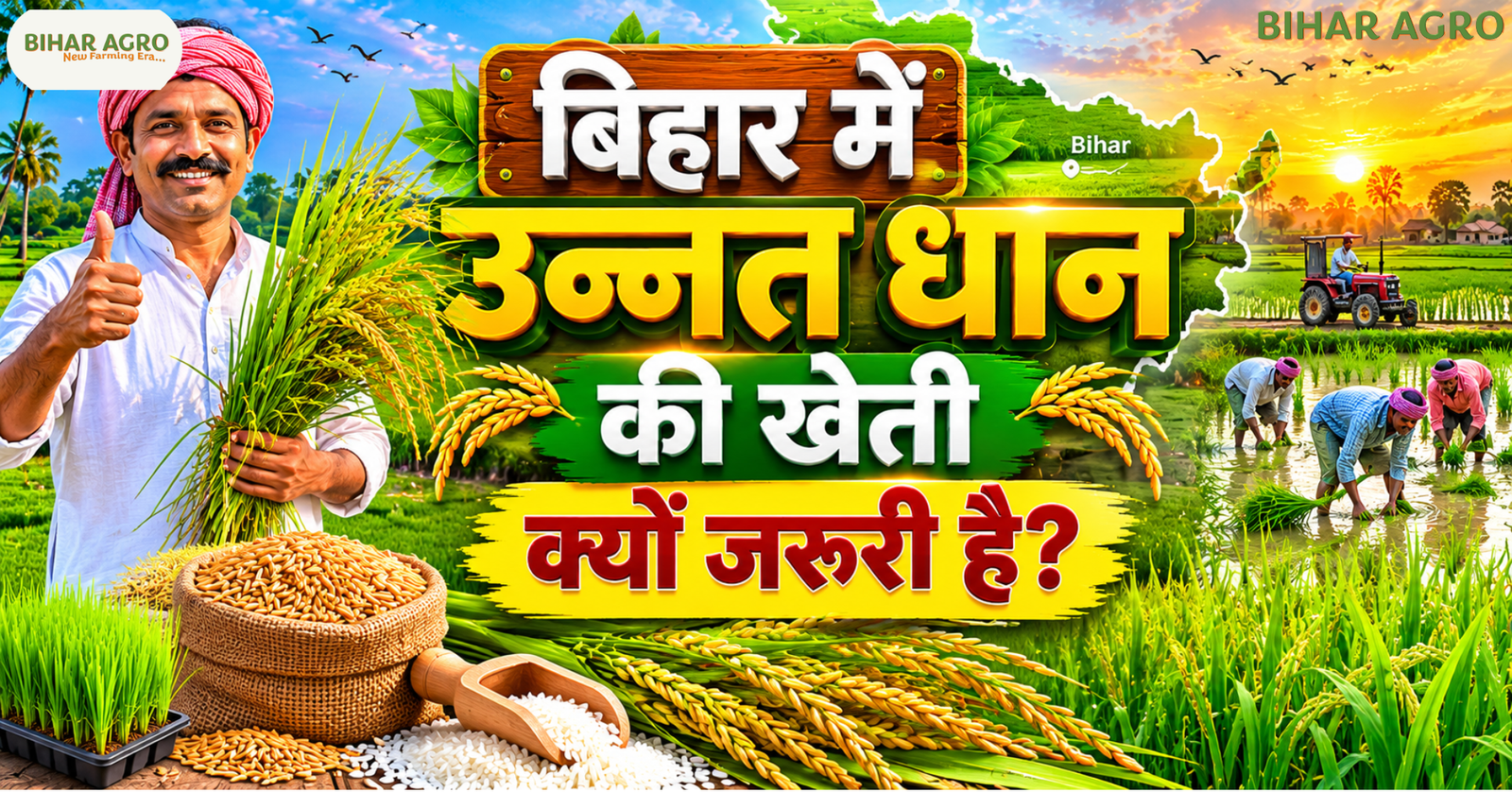 उन्नत धान, Improved Rice Varieties,