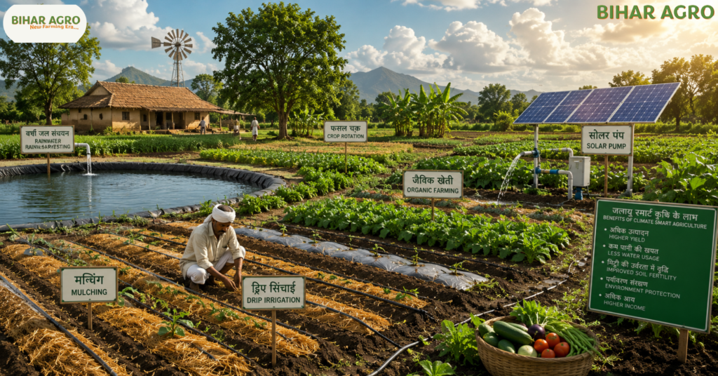 क्लाइमेट-स्मार्ट एग्रीकल्चर, Climate Smart Agriculture, CSA Farming, जलवायु-स्मार्ट कृषि, स्मार्ट खेती, आधुनिक कृषि तकनीक, Climate Smart Farming India, Climate Smart Agriculture Hindi, CSA, Smart Farming Techniques, DSR Technique, Zero Tillage in India, Agriculture Business Ideas, High Yield Farming, Bihar Agro, Agriculture,