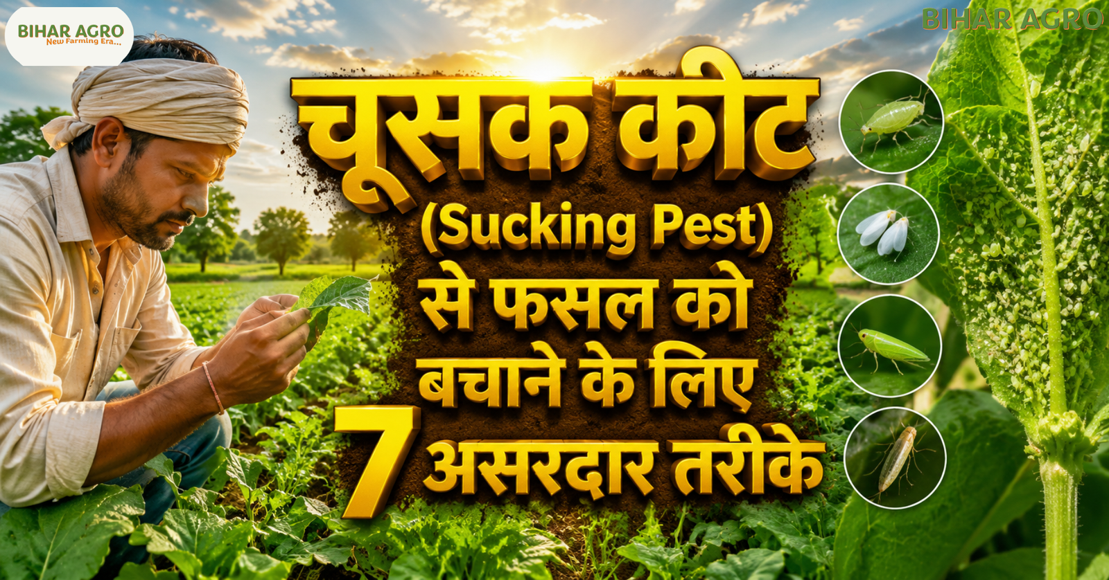 चूसक कीट, Sucking Pest, sucking pest control, sucking pest medicine, सफेद मक्खी, माहू, थ्रिप्स, जेसिड, फसल सुरक्षा, pest control, agriculture tips, किसान सलाह, IPM तकनीक, soybean pest, whitefly control, Sucking Pests,