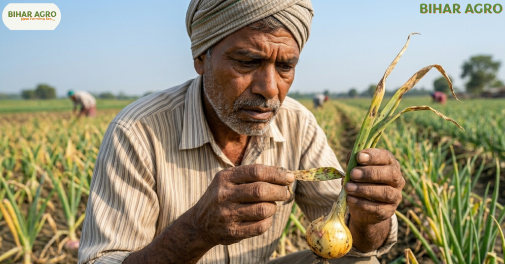 प्याज की फसल में क्यों लगते हैं रोग, Why Diseases Attack Onion Crop, प्याज रोग कारण, Onion Disease Reasons, प्याज की खेती, Onion Farming, प्याज रोग नियंत्रण