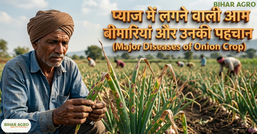 प्याज के रोग, onion disease control, प्याज में फफूंद रोग, purple blotch onion, डाउनी मिल्ड्यू नियंत्रण, प्याज झुलसा रोग, प्याज की फसल बचाने के उपाय, onion fungus disease, basal rot in onion, प्याज रोग की पहचान,