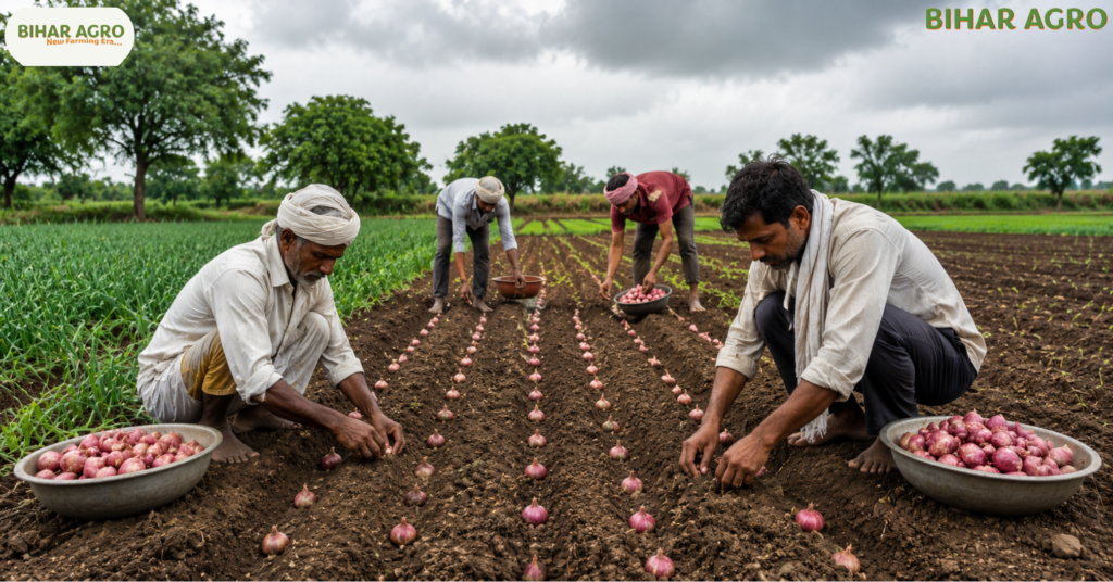 Onion Seeds Preparation, प्याज के बीज कैसे तैयार करें, Onion Seed Preparation, प्याज बीज उत्पादन, Onion Farming, प्याज खेती, प्याज के बीज कैसे तैयार करें, How to Prepare Onion Seeds, प्याज की खेती, Onion Seed Production in India, उन्नत खेती, High Yield Onion, प्याज के बीज का भाव, Bihar Agro, agriculture,प्याज बीज बनाने की विधि,