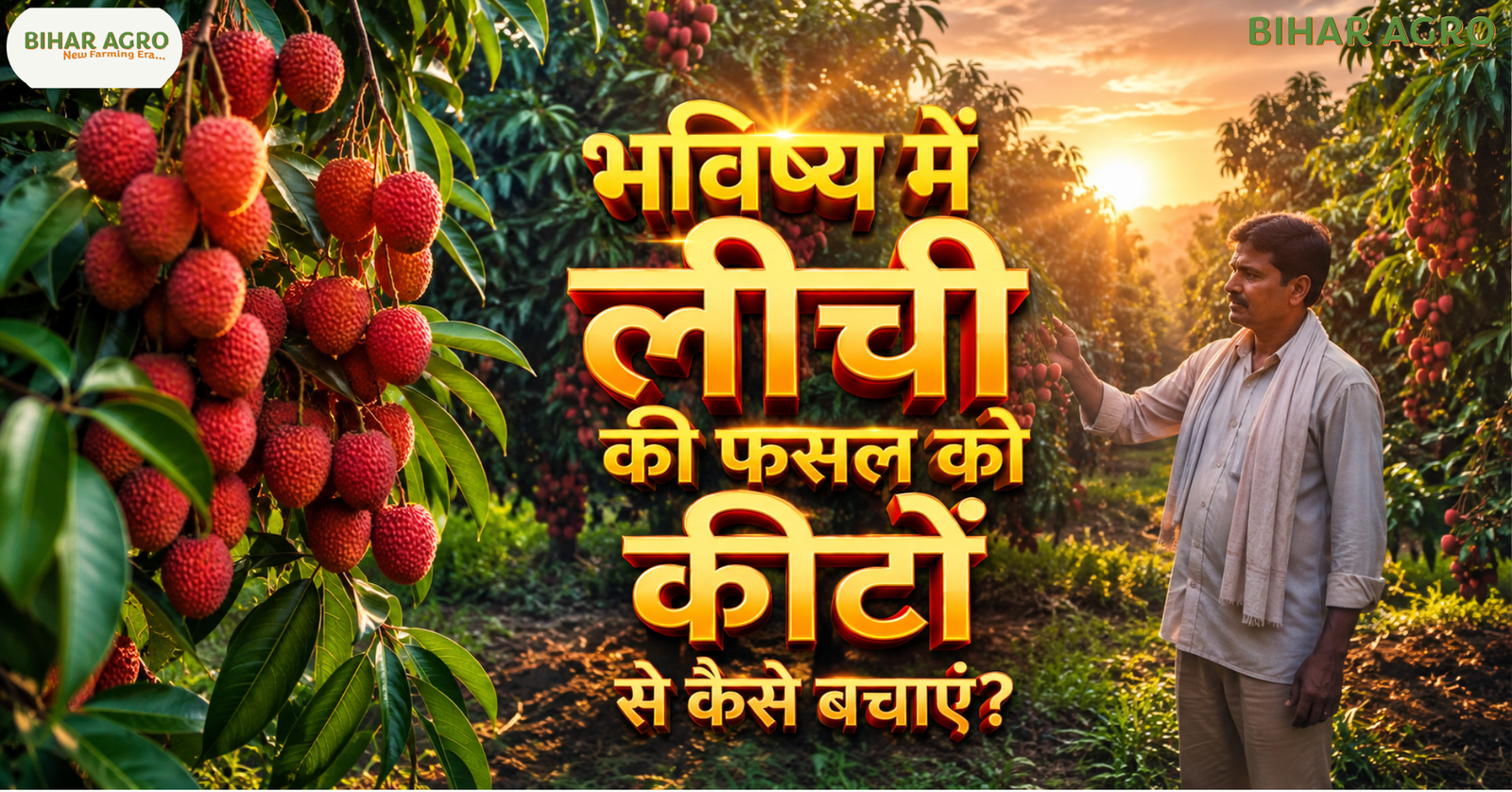 भविष्य में लीची की फसल को कीटों से कैसे बचाएं, Protect Litchi Crop from Pests in Future, लीची कीट नियंत्रण, Litchi Pest Control, लीची में कीट प्रबंधन, लीची खेती, लीची फल मक्खी नियंत्रण, IPM in Litchi, Organic Litchi Farming, लीची खेती, Litchi Farming, लीची कीट नियंत्रण, Organic Farming, IPM, Bihar Litchi, Fruit Farming, Litchi Orchard,