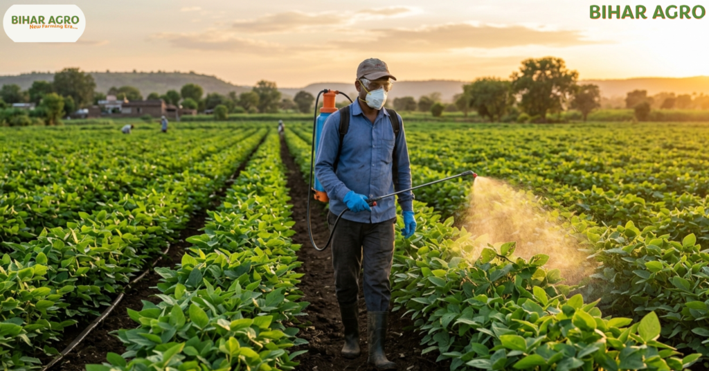 सेमीलूपर, Semilooper, सेमीलूपर नियंत्रण, Semilooper control, सोयाबीन कीट, soybean pest, सेमीलूपर दवा, caterpillar pest, soybean semilooper,