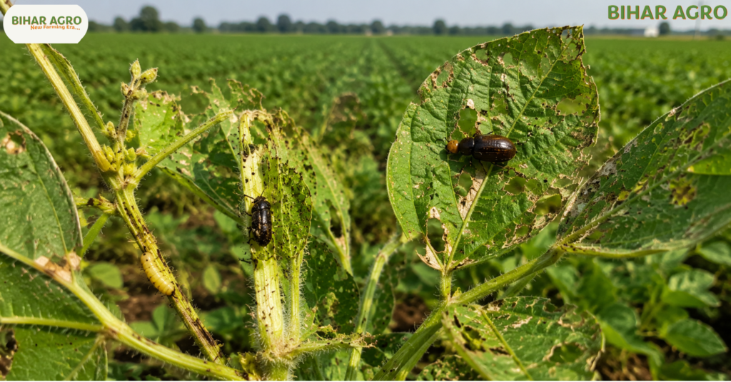 सोयाबीन में लगने वाले कीट, Soybean Pests, soybean pest control, soybean insects, soybean disease and pest management, सोयाबीन कीट नियंत्रण,