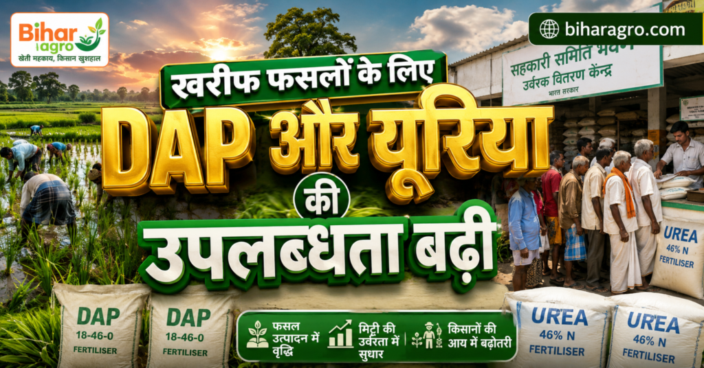 DAP और यूरिया, खरीफ फसलों के लिए DAP और यूरिया, DAP खाद, यूरिया खाद, खरीफ फसल उर्वरक, DAP and Urea Availability, Fertilizer for Kharif Crops,