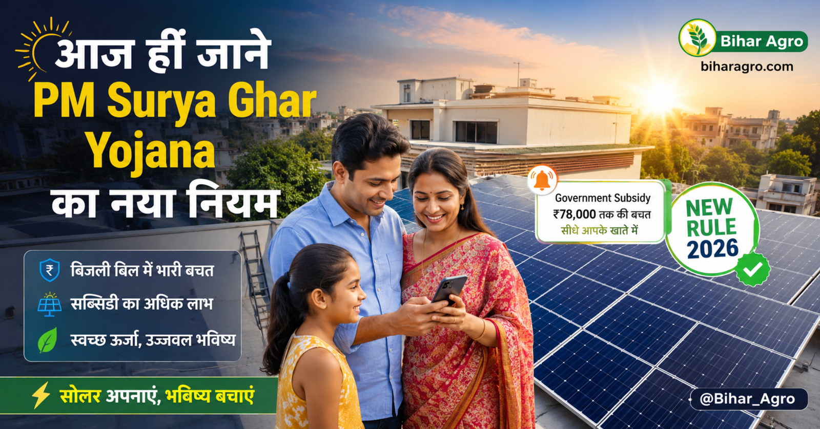 PM Surya Ghar Yojana 2026, PM Surya Ghar Yojana New Rule, PM Surya Ghar Scheme 2026, Solar Panel Subsidy 2026, PM Surya Ghar Subsidy, Rooftop Solar Scheme, Solar Panel New Rules, PM Surya Ghar Give It Up Option, Non DCR Solar Panel, Solar Subsidy News, PM Surya Ghar Update, Solar Panel Installation, Free Electricity Scheme, Solar Energy India, Rooftop Solar Subsidy,