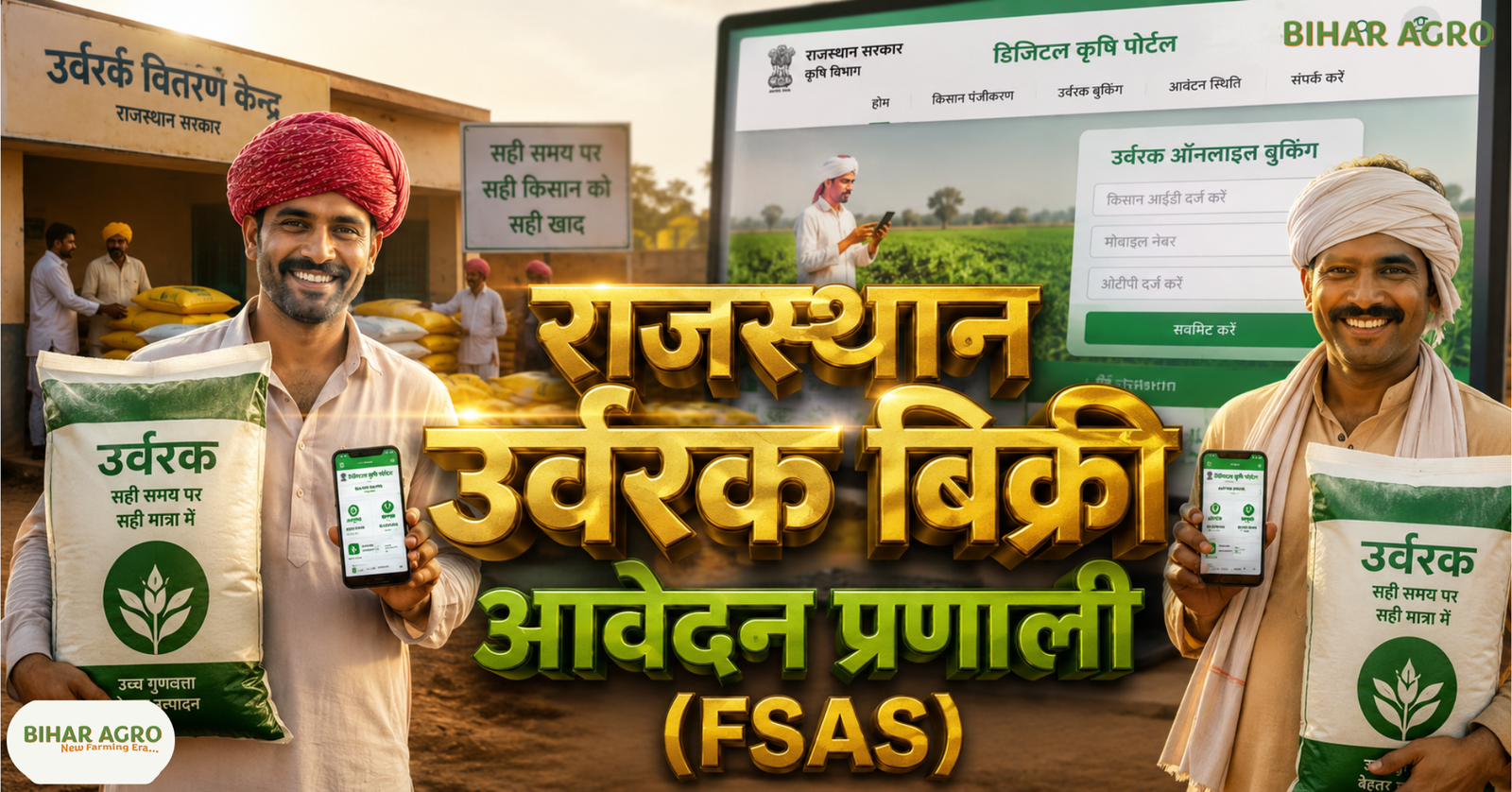 राजस्थान उर्वरक बिक्री आवेदन प्रणाली, FSAS, ऑनलाइन खाद बुकिंग, Farmer ID, राजस्थान खाद बुकिंग, उर्वरक आवेदन प्रणाली, Fertilizer Online Booking Rajasthan, राजस्थान किसान योजना, FSAS Portal, Fertilizer Booking, Farmer ID Rajasthan, कृषि योजना, ऑनलाइन खाद बुकिंग, राजस्थान कृषि विभाग, डिजिटल कृषि, किसान योजना 2026, Rajasthan Fertilizer Sales Application,