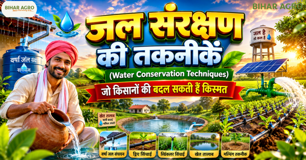 Water Conservation Techniques, जल संरक्षण की तकनीकें, पानी बचाने के तरीके, जल संरक्षण उपाय, खेती में पानी की बचत, ड्रिप सिंचाई, वर्षा जल संचयन, जल संरक्षण, Water Conservation, Rainwater Harvesting, Drip Irrigation, Sprinkler Irrigation, Farm Pond, Water Saving in Agriculture, Sustainable Farming, Agriculture Technology,