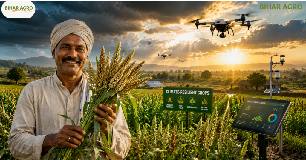 Climate-Resilient Crops, Climate Smart Agriculture, Sustainable Farming, Drought Resistant Crops, Climate Change Farming, Smart Farming, Indian Agriculture, Farming Technology, Agriculture News, जलवायु अनुकूल फसलें, Climate Resilient Crops,