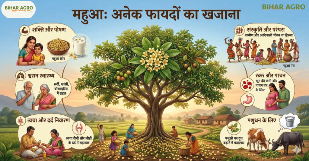 पशुओं को महुआ खिलाने के फायदे, पशुओं को महुआ खिलाने के फायदे, Mahua Khilane Ke Fayde, Pashuon ko Mahua Khilane Ke Fayde, Mahua khilane ke fayde
