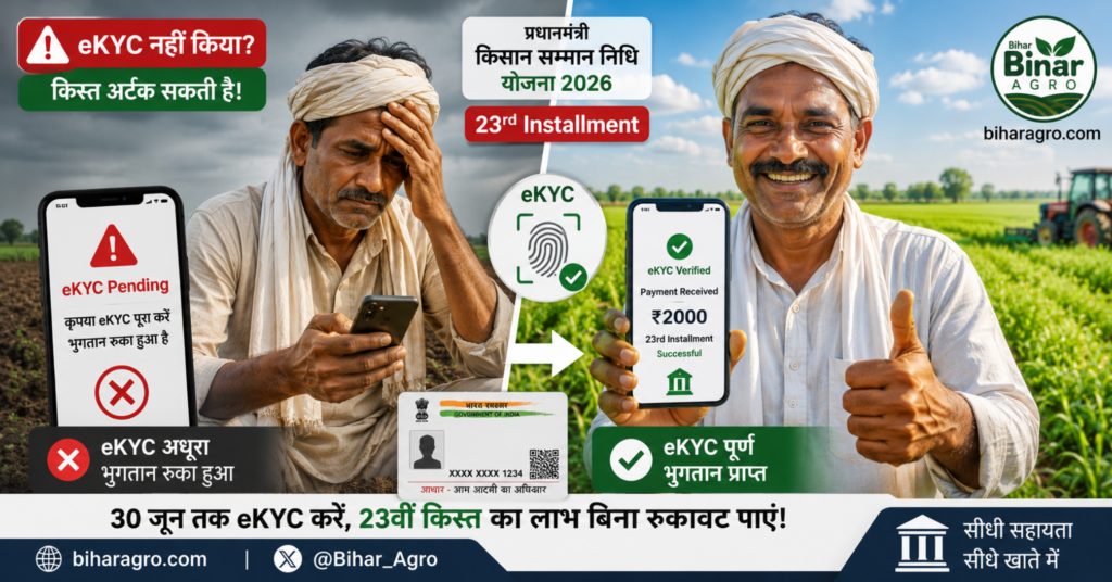 प्रधानमंत्री किसान सम्मान निधि योजना 23वीं किस्त, PM Kisan 23rd Installment, PM Kisan eKYC, PM Kisan eKYC Last Date, PM Kisan Samman Nidhi Yojana, PM Kisan 23rd Kist, PM Kisan Payment Status, PM Kisan Beneficiary List, PM Kisan eKYC Update, PM Kisan News, PM Kisan Yojana 2026, PM Kisan Registration, PM Kisan Installment Date, PM Kisan Latest Update, PM Kisan Farmers Scheme, किसान सम्मान निधि योजना, पीएम किसान योजना ई-केवाईसी, पीएम किसान 23वीं किस्त, पीएम किसान लाभार्थी, PM Kisan Aadhaar Verification, PM Kisan Samman Nidhi Yojana 2026, 23rd Installment,