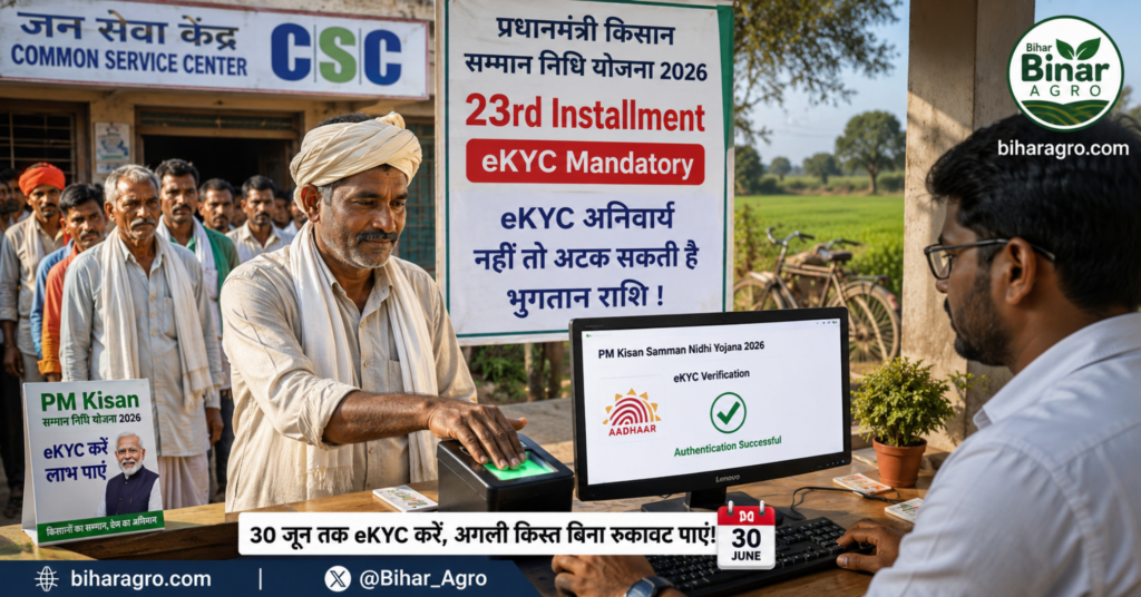 प्रधानमंत्री किसान सम्मान निधि योजना 23वीं किस्त, PM Kisan 23rd Installment, PM Kisan eKYC, PM Kisan eKYC Last Date, PM Kisan Samman Nidhi Yojana, PM Kisan 23rd Kist, PM Kisan Payment Status, PM Kisan Beneficiary List, PM Kisan eKYC Update, PM Kisan News, PM Kisan Yojana 2026, PM Kisan Registration, PM Kisan Installment Date, PM Kisan Latest Update, PM Kisan Farmers Scheme, किसान सम्मान निधि योजना, पीएम किसान योजना ई-केवाईसी, पीएम किसान 23वीं किस्त, पीएम किसान लाभार्थी, PM Kisan Aadhaar Verification, PM Kisan Samman Nidhi Yojana 2026, 23rd Installment,