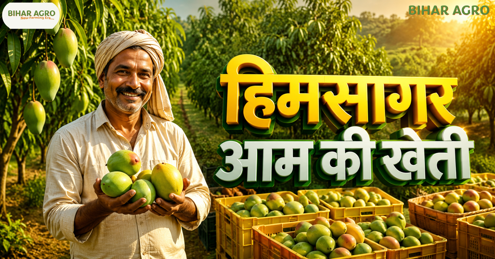 हिमसागर आम की खेती, Himsagar Mango Farming, हिमसागर आम, Himsagar Mango,