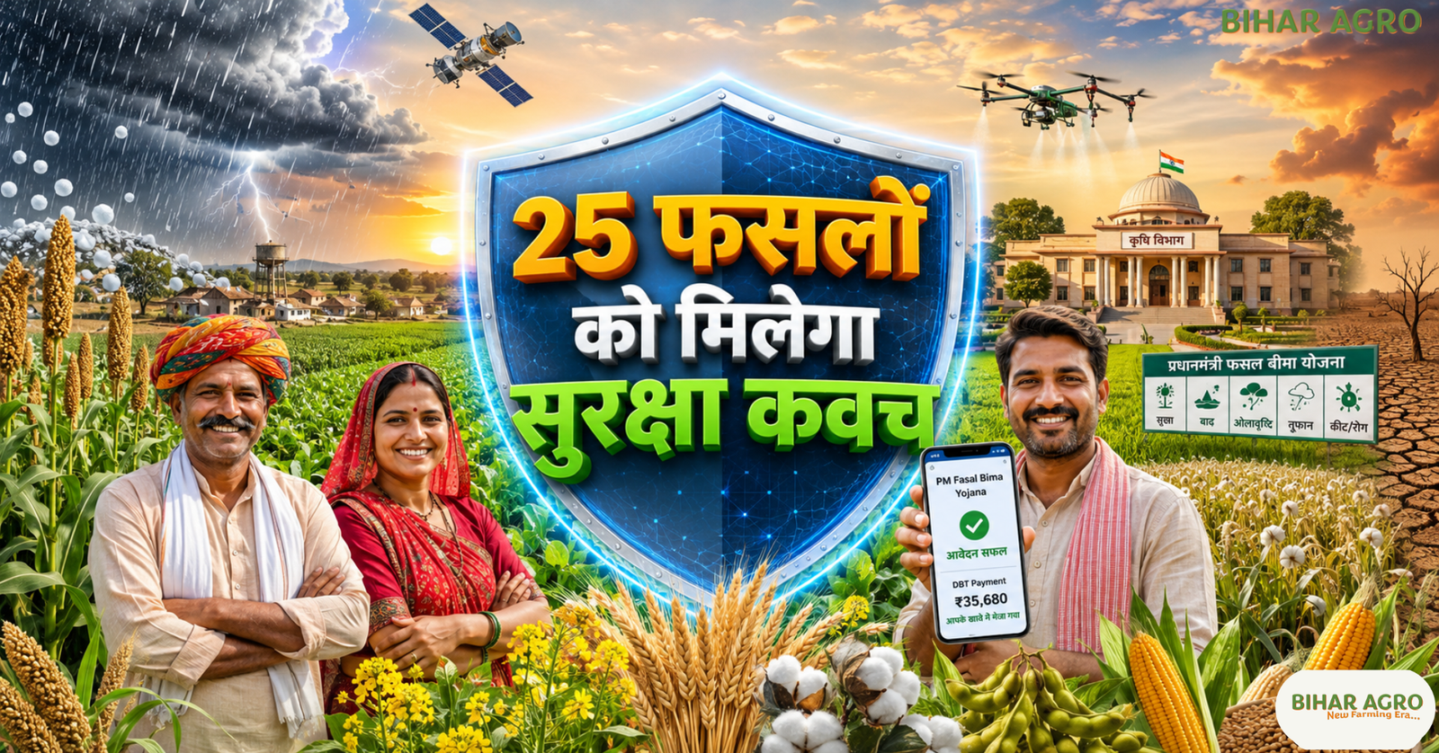 PM Fasal Bima Yojana Rajasthan 2026, Rajasthan Crop Insurance 2026, खरीफ फसल बीमा 2026, रबी फसल बीमा 2026, फसल बीमा अंतिम तिथि 2026, YES-TECH, PMFBY Rajasthan, प्रधानमंत्री फसल बीमा योजना, Fasal Bima Yojana Rajasthan 2026,