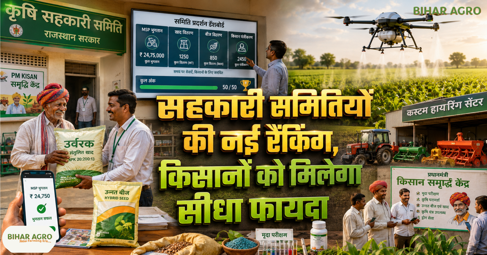राजस्थान सहकारी समितियों की प्रदर्शन रैंकिंग, rajasthan cooperative societies performance ranking,
