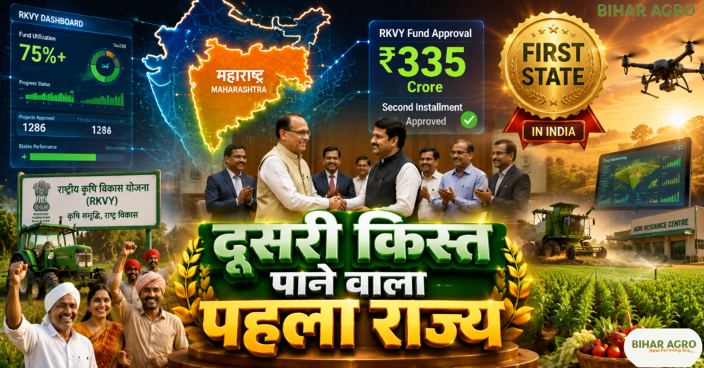 Maharashtra RKVY Second Installment, RKVY Second Installment, National Agriculture Development Scheme, राष्ट्रीय कृषि विकास योजना, Maharashtra Agriculture News, Shivraj Singh Chouhan, Maharashtra RKVY Fund, RKVY 2026, Maharashtra Farmers News, PMFBY Maharashtra, Agriculture Ministry India, Maharashtra Agriculture Scheme,