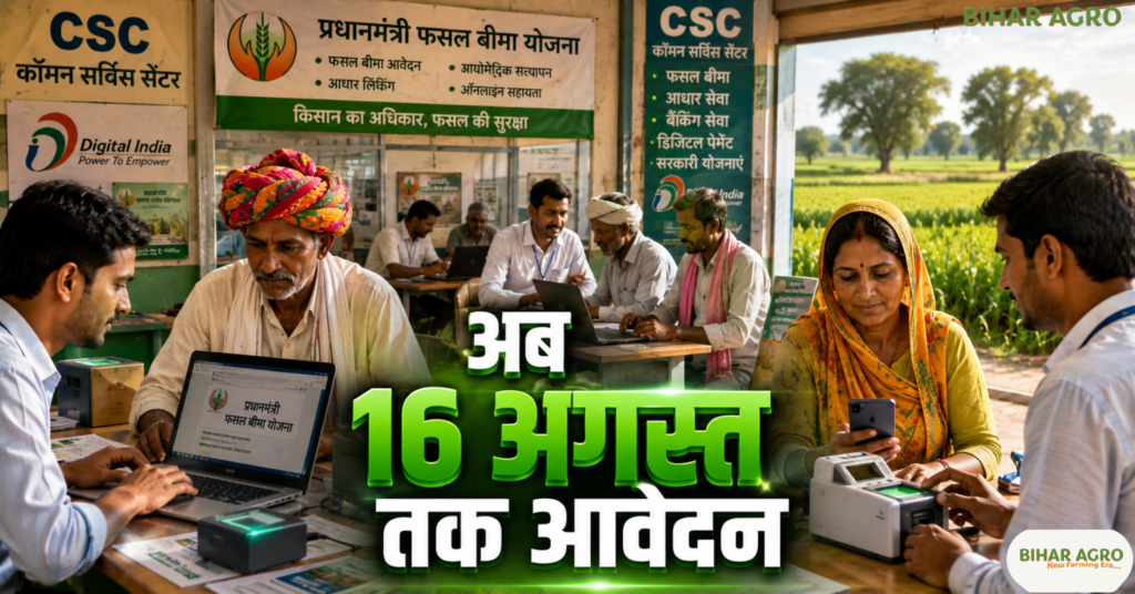 PM Fasal Bima Yojana application deadline extended, PM Fasal Bima Yojana 2026, Crop Insurance Last Date 2026, Rajasthan Crop Insurance, PMFBY Application Last Date, खरीफ फसल बीमा 2026, फसल बीमा आवेदन, प्रधानमंत्री फसल बीमा योजना, PM Fasal Bima Yojana application deadline extended 2026,