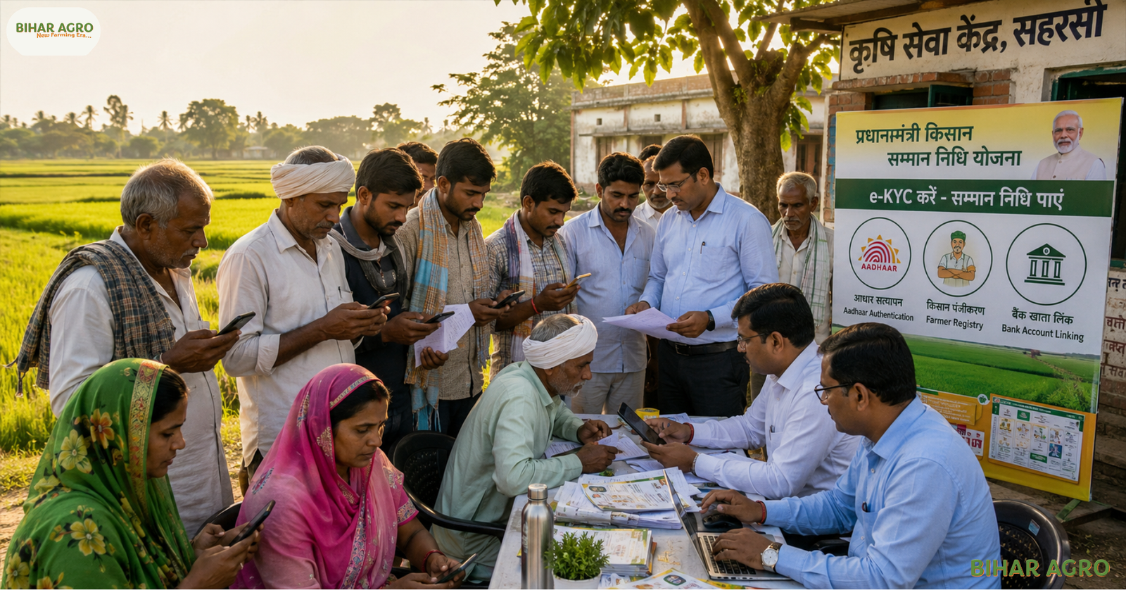 PM Kisan Yojana 2026, PM Kisan e-KYC 2026, PM Kisan Saharsa, Saharsa PM Kisan, PM Kisan e KYC pending, PM Kisan Farmer Registry, Farmer Registry Bihar, PM Kisan Aadhaar Seeding, PM Kisan Bihar 2026, सहरसा पीएम किसान, पीएम किसान ई-केवाईसी, पीएम किसान फार्मर रजिस्ट्री, PM Kisan Yojana 2026, PM Kisan, PM Kisan e-KYC, PM Kisan Bihar, Saharsa News, Saharsa PM Kisan, Farmer Registry, PM Kisan Farmer Registry, Aadhaar Seeding, PM Kisan Update, Bihar Farmer News, किसान सम्मान निधि, पीएम किसान योजना, बिहार किसान योजना,