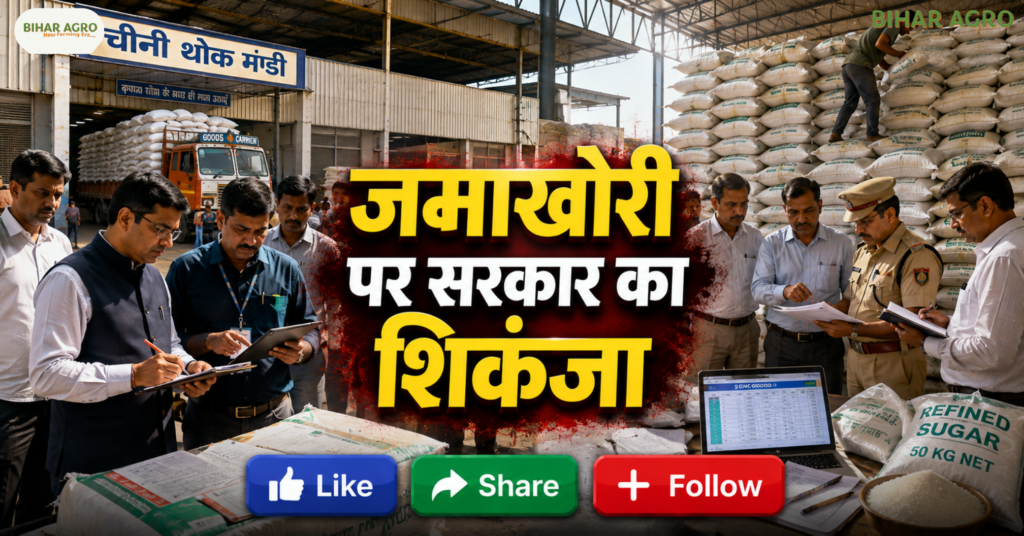Sugar Price Hike Government Changes Import Rules, चीनी के दाम, चीनी आयात, कच्ची चीनी, TRQ Sugar Import, Sugar Price 2026, चीनी जमाखोरी, Sugar Market India, Sugar Import Rules,